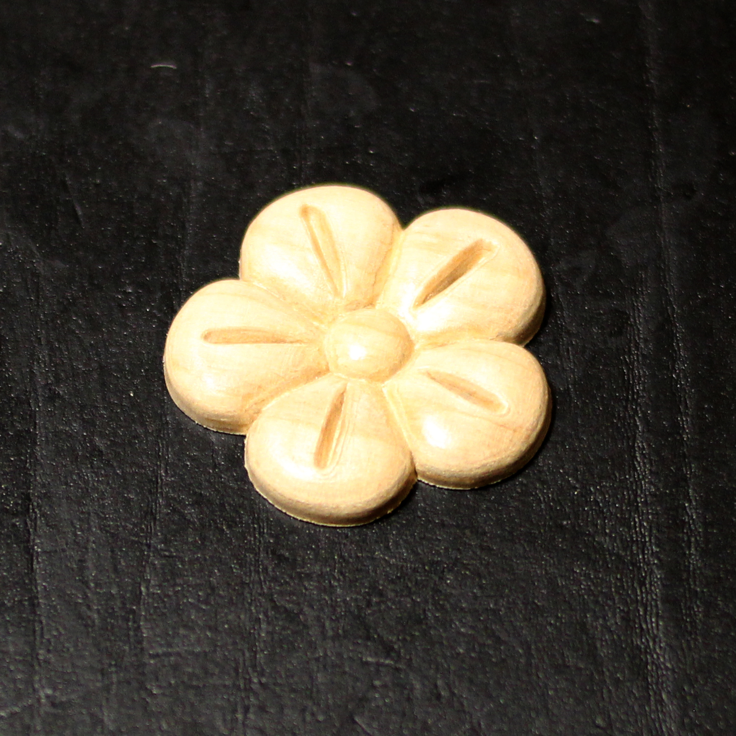 Träornament - Blomma SOM17 - 2
