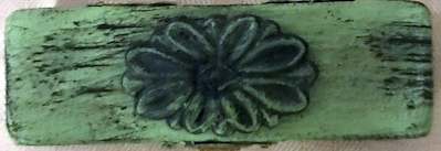 Träornament - Oval Rosett SRO55 - 2