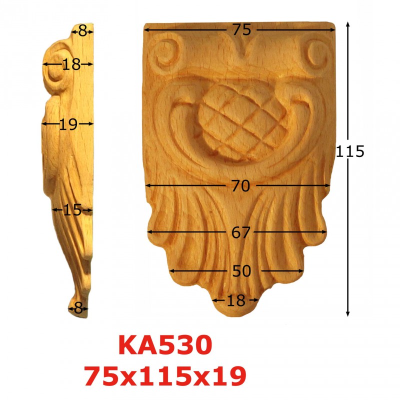 Konsoler & Kapitäler - små SKA530 - 2
