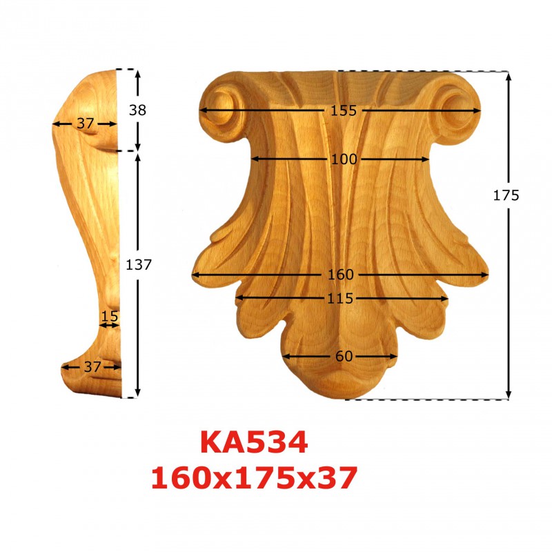Puuornamentti - KA534 - 2