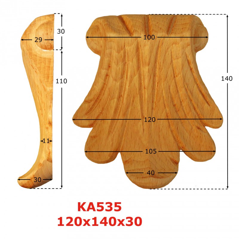 Puuornamentti - KA535 - 2