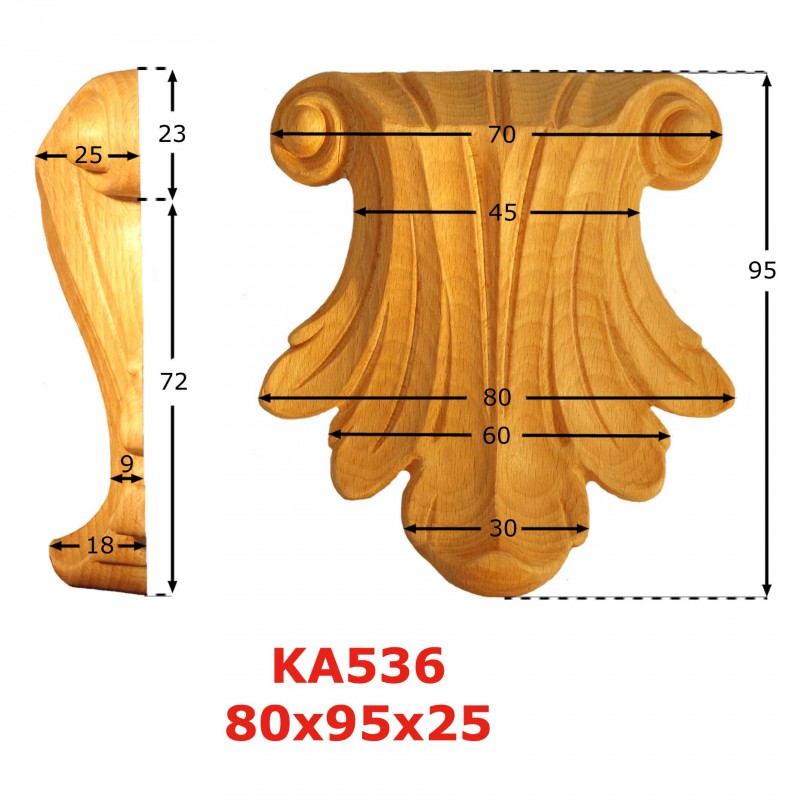 Puuornamentti - KA536 - 2