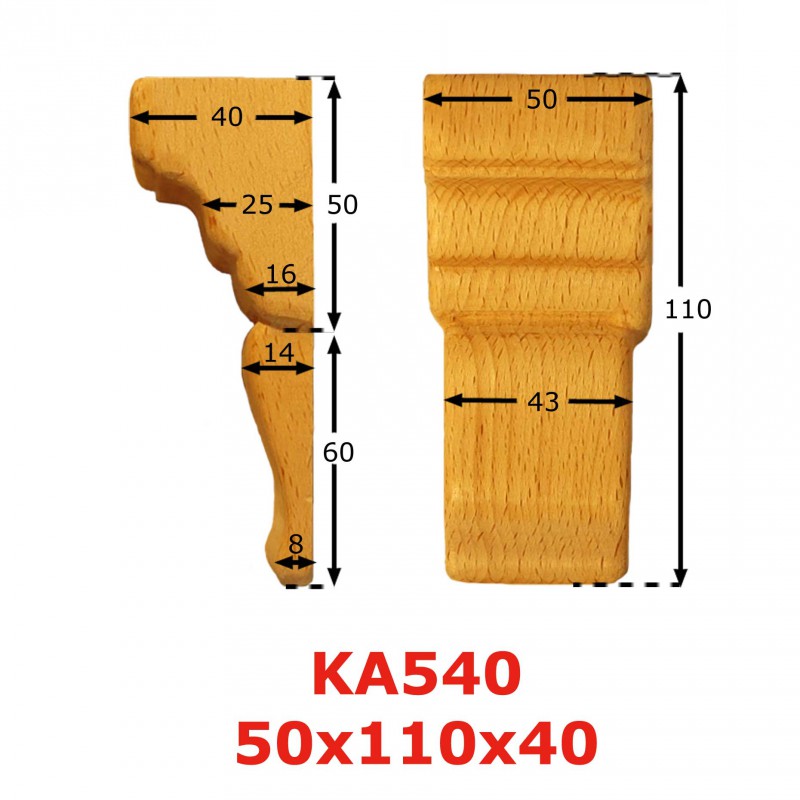 Puuornamentti - KA540 - 2