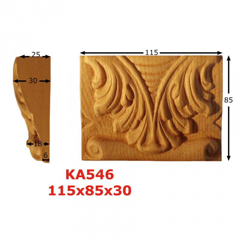 Puuornamentti - KA546 - 2