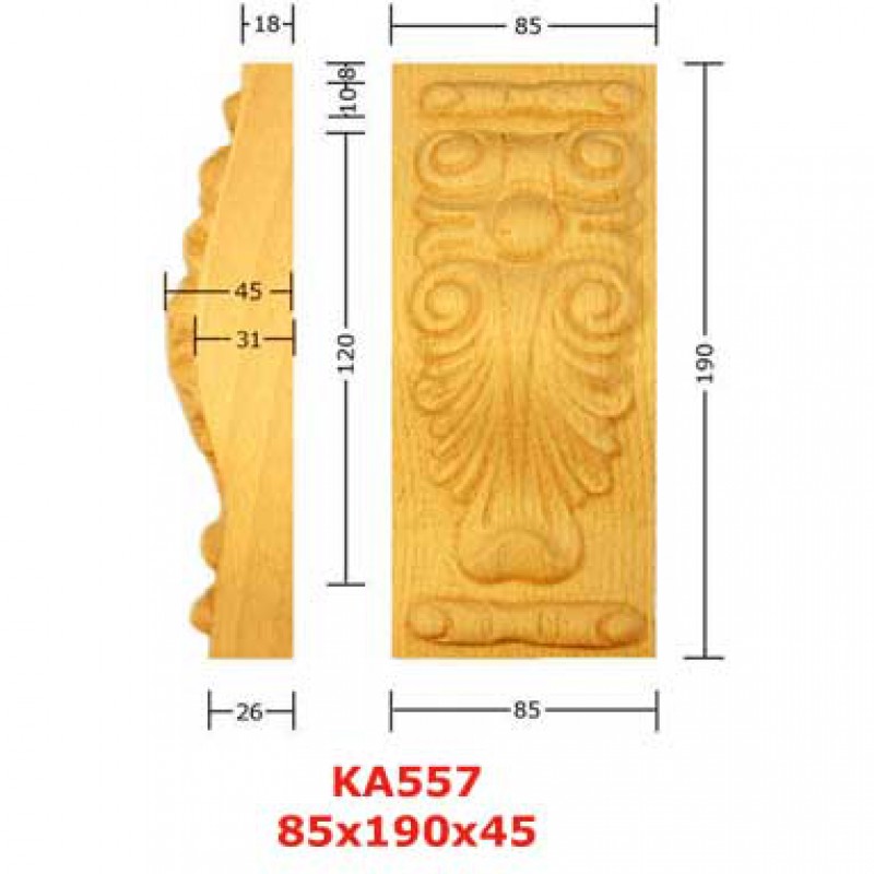 Puuornamentti - KA557 - 2