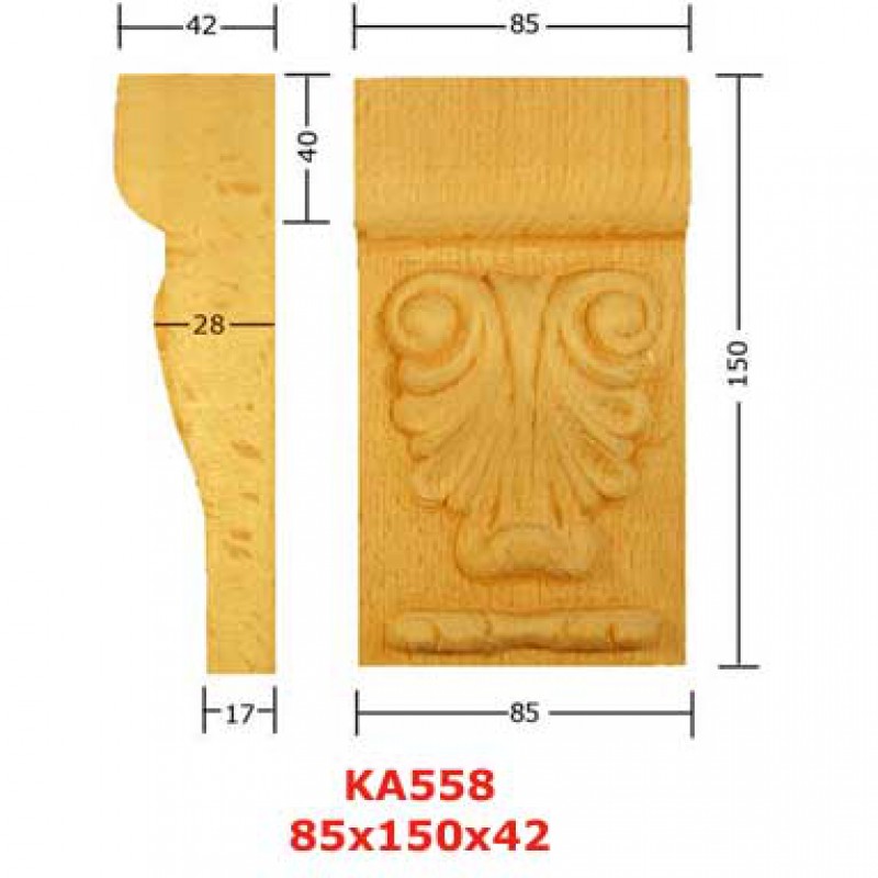 Puuornamentti - KA558 - 2