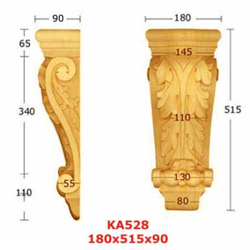 Konsoler & Kapitäler - stora KA528 - 2