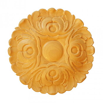 Träornament - Rund Rosett - RR59