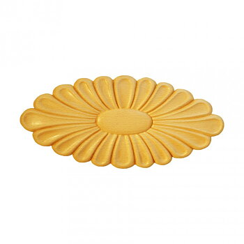 Träornament - Oval Rosett SRO51