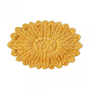 Träornament - Oval Rosett - SRO67/B