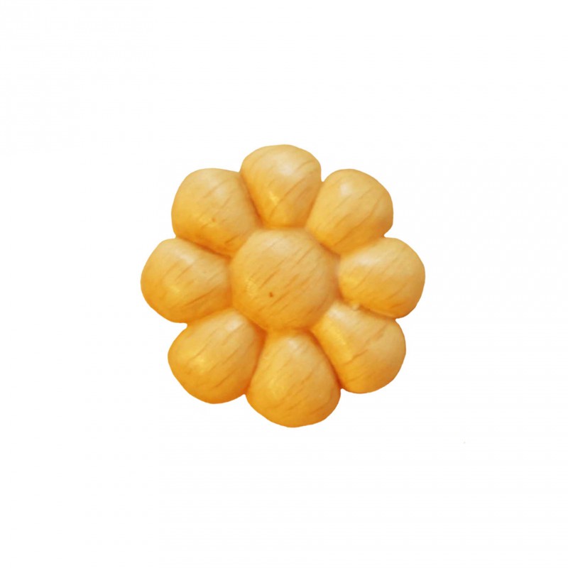 Träornament - Rund Rosett - SRR9/A