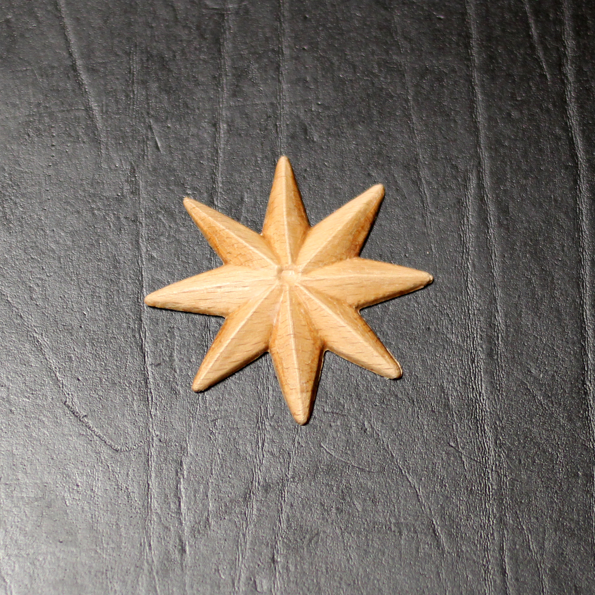 Träornament - Stjärna SRR73 - 2