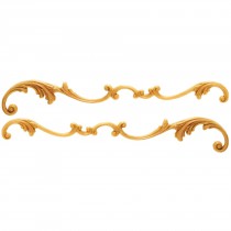 Träornament - Hörn SEP207, par - 2