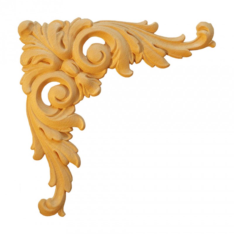 Träornament - Hörn SESN156