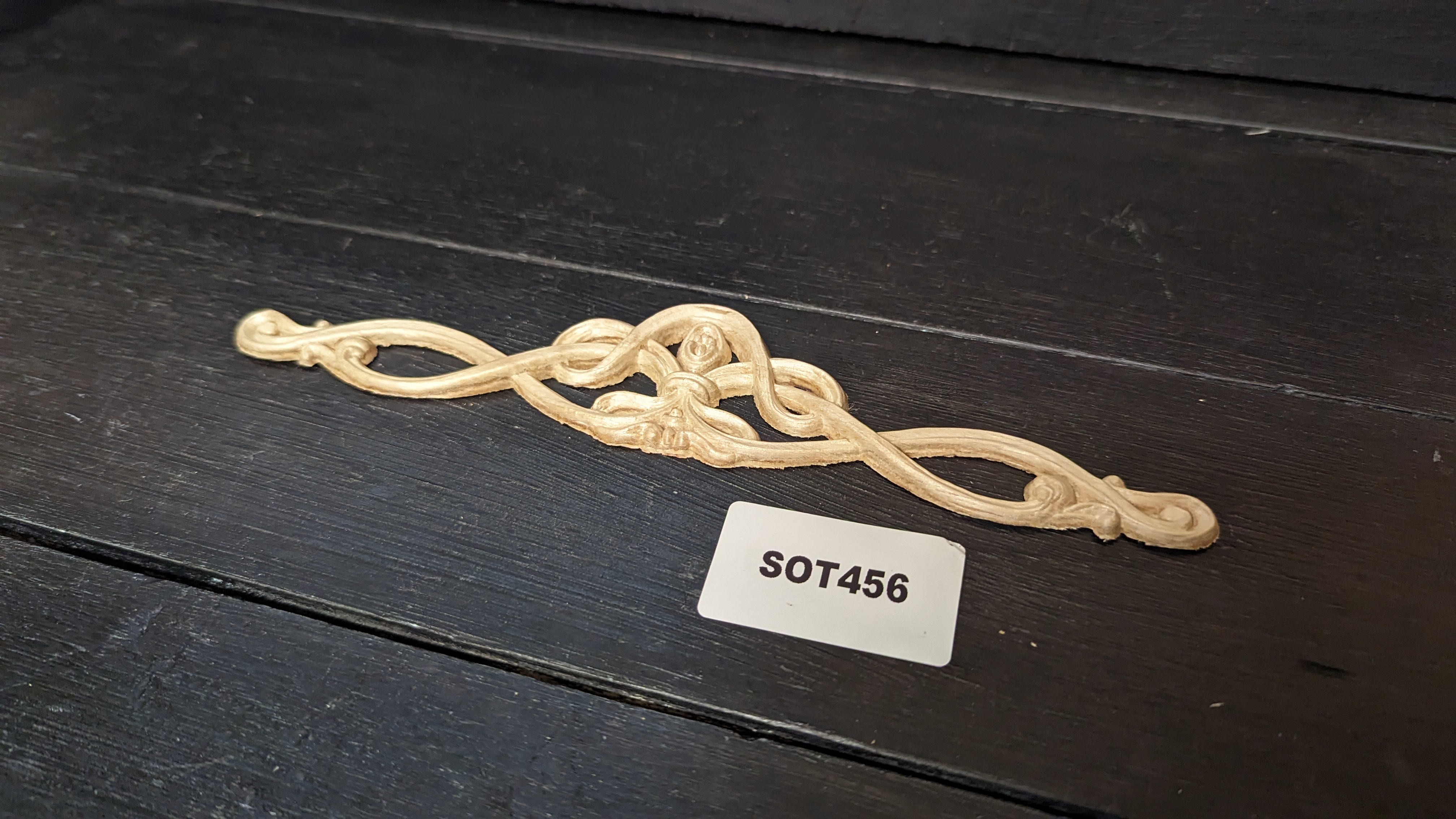 Träornament - Krön SOT456 - 3