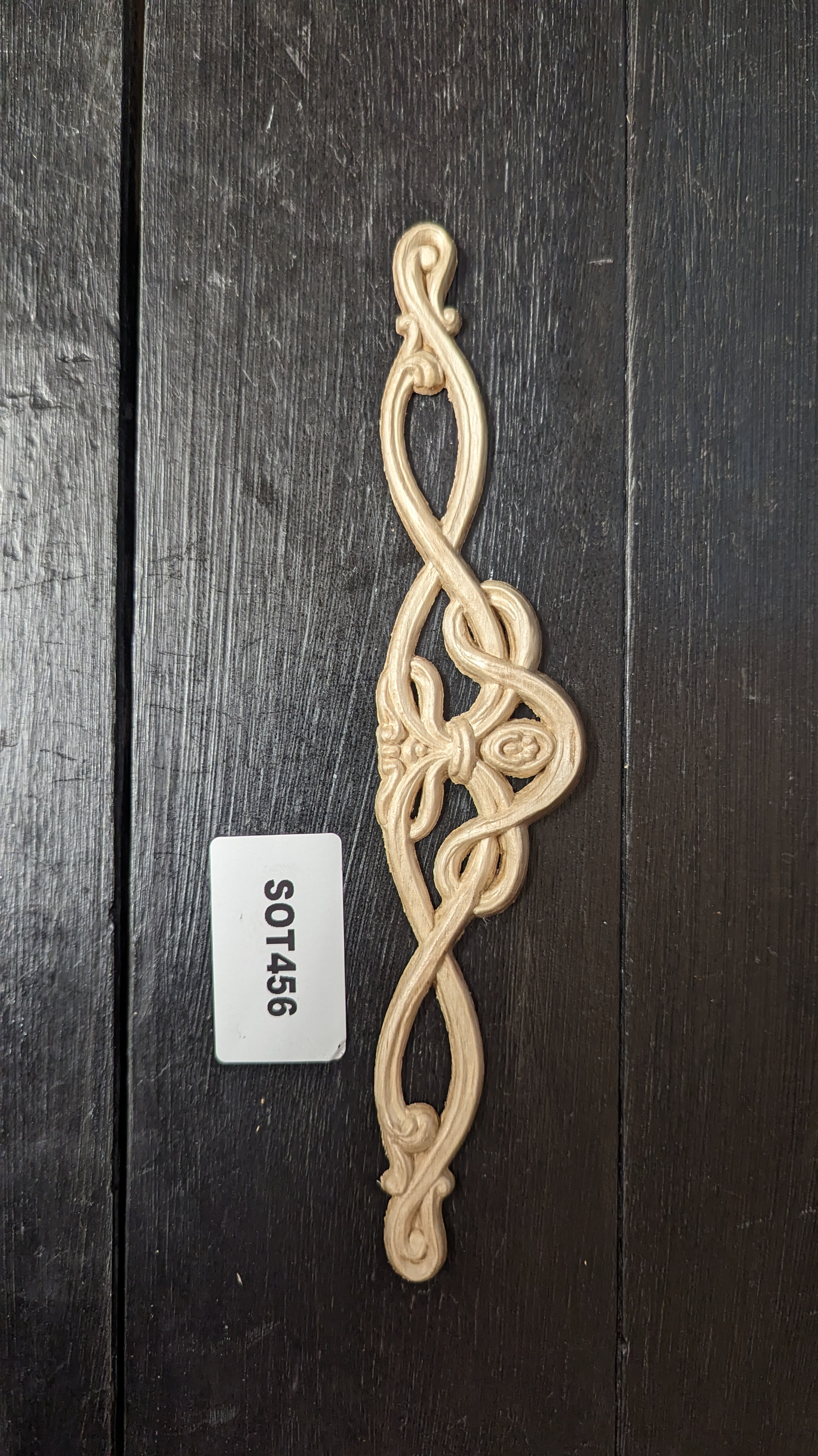 Träornament - Krön SOT456 - 2
