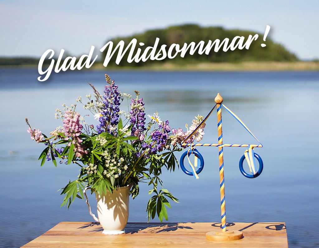 Torsdag 18/6 stänger vi kl 15.00 Midsommarafton& midsommardag stängt 