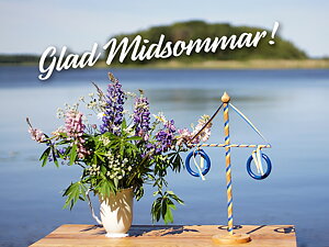 Torsdag 18/6 stänger vi kl 15.00 Midsommarafton& midsommardag stängt