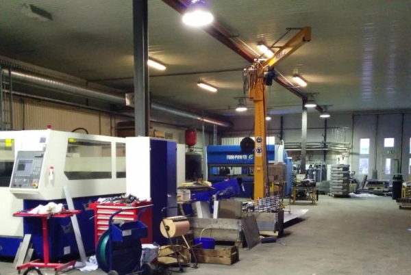 Manufacture of grill & chimney / laser cutting-metal bending-welding-painting