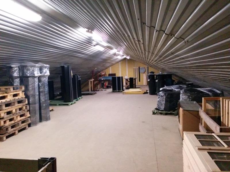 Assembly of chimneys