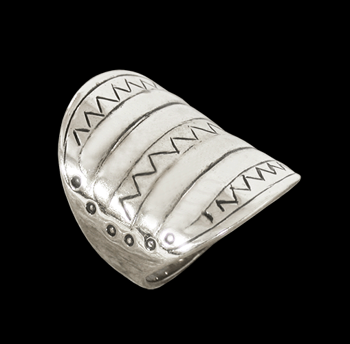 Vikingatida silverring. - 2