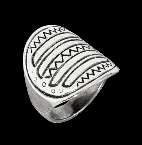 Silverring lik Kalevala. - 2