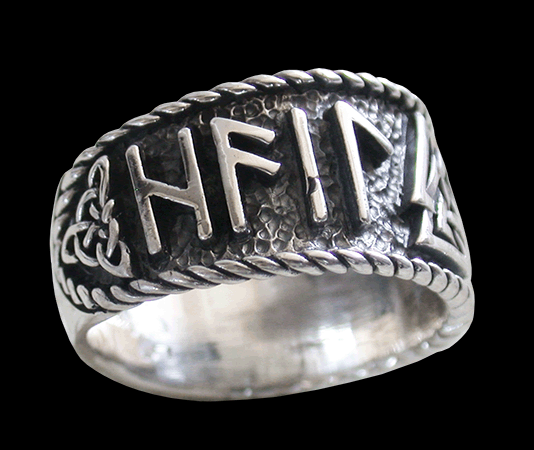 Bandring med Valknut. - 2