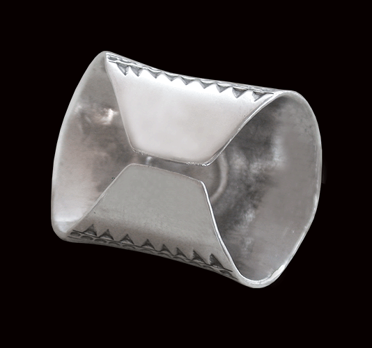 Underbar bred silverring. - 3