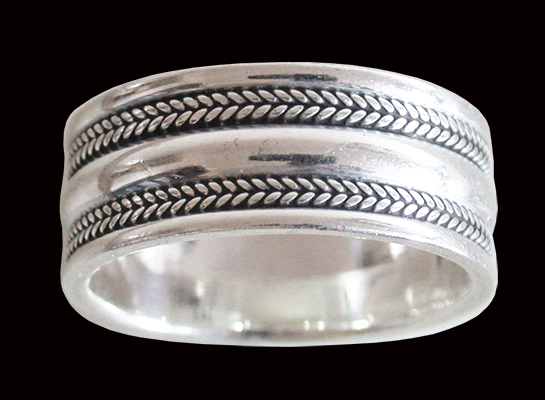 Silverring. - 2