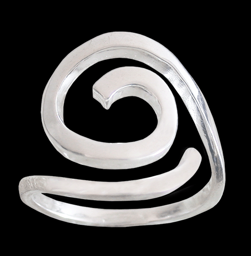 Unik spiralring. - 3