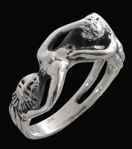 Eat me - en erotisk silverring.