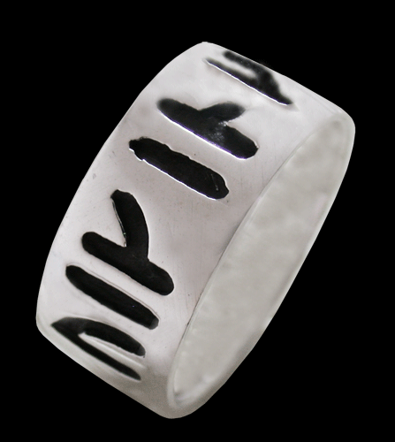 Runring viking i Äkta silver.