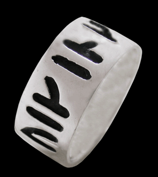 Runring viking i Äkta silver.