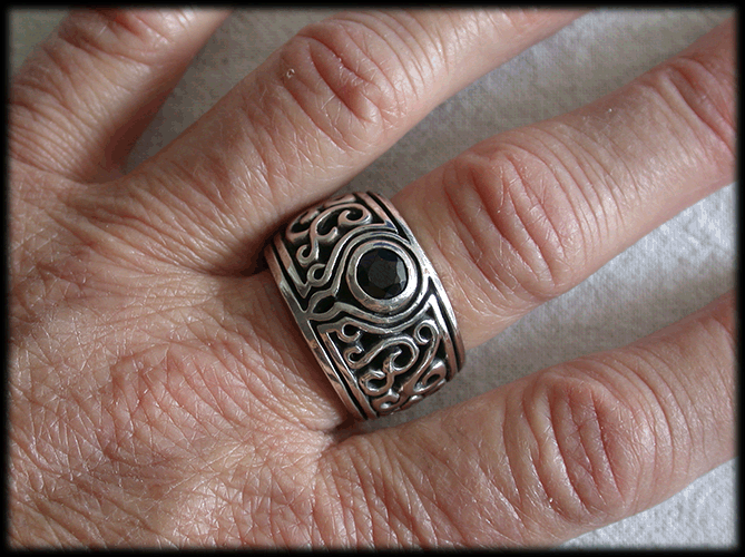 Granat ring " one of a kind". - 5