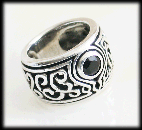 Granat ring " one of a kind". - 3