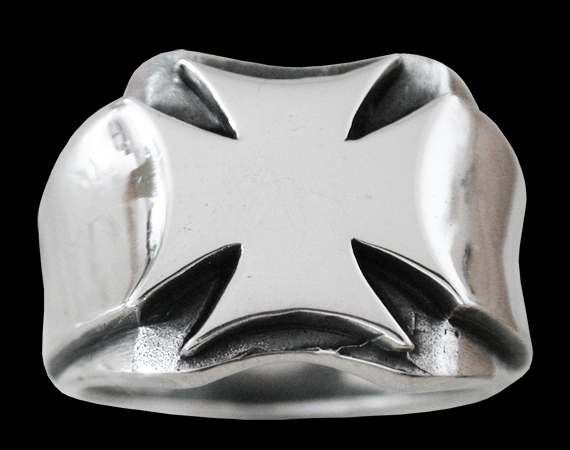 Slät Malteser ring. - 2