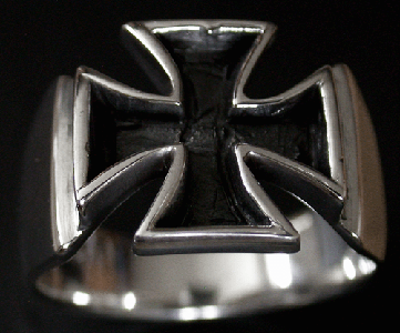 Ring Malteserkors i Äkta silver. - 2