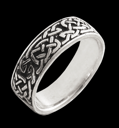 Keltisk ring i äkta silver. - 2