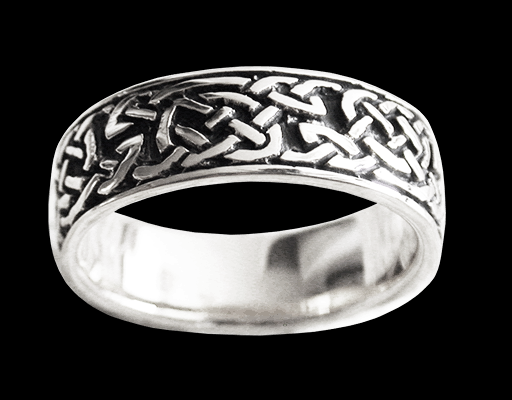 Keltisk ring i äkta silver. - 3