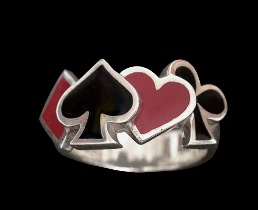 Ring med Kortlek. - 2