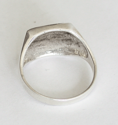 Liten klackring i Äkta silver. - 3