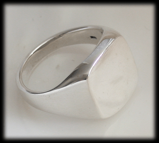 Traditionell klackring i Äkta silver. - 4