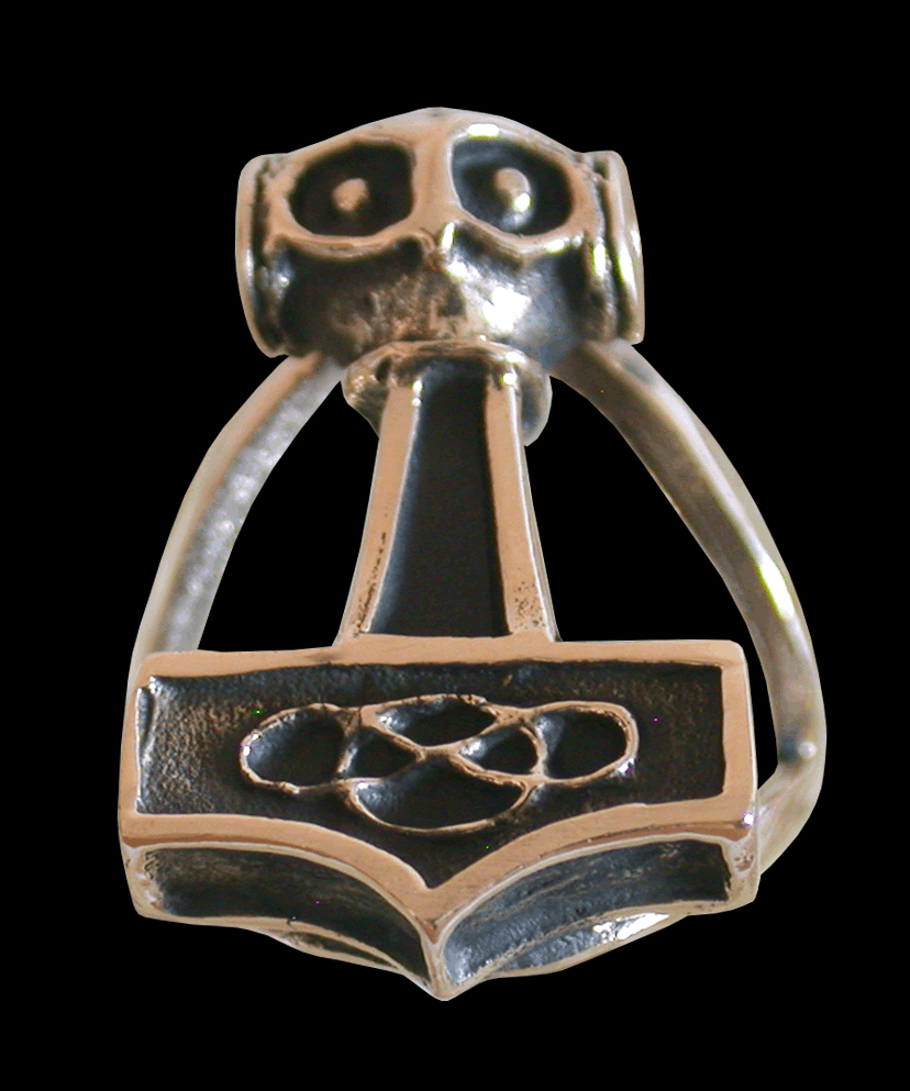 Tors hammare ring i Brons. - 3