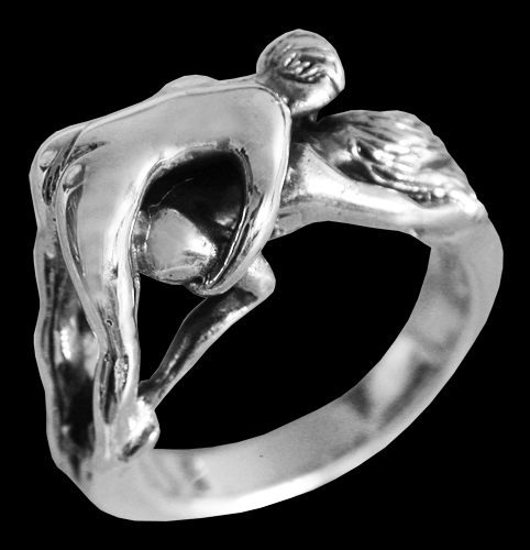 Doggy - en schysst silverring.