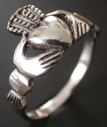 Claddagf ring.