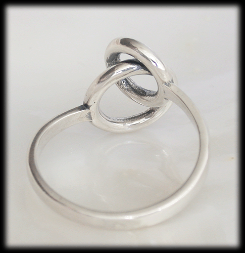 Circles of love. Silverring. - 4