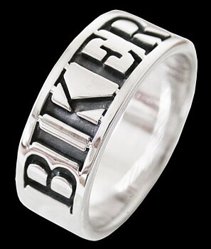 Biker ringen i Äkta silver.