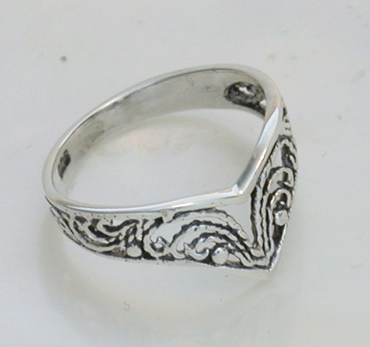Liten filigran ring. - 3