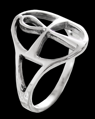 Ankh ring i Äkta silver.