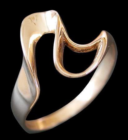 Vacker ring i Brons.